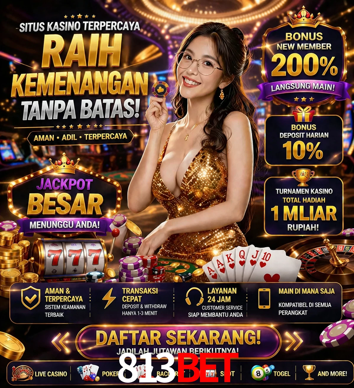 Roleta e blackjack 813bet