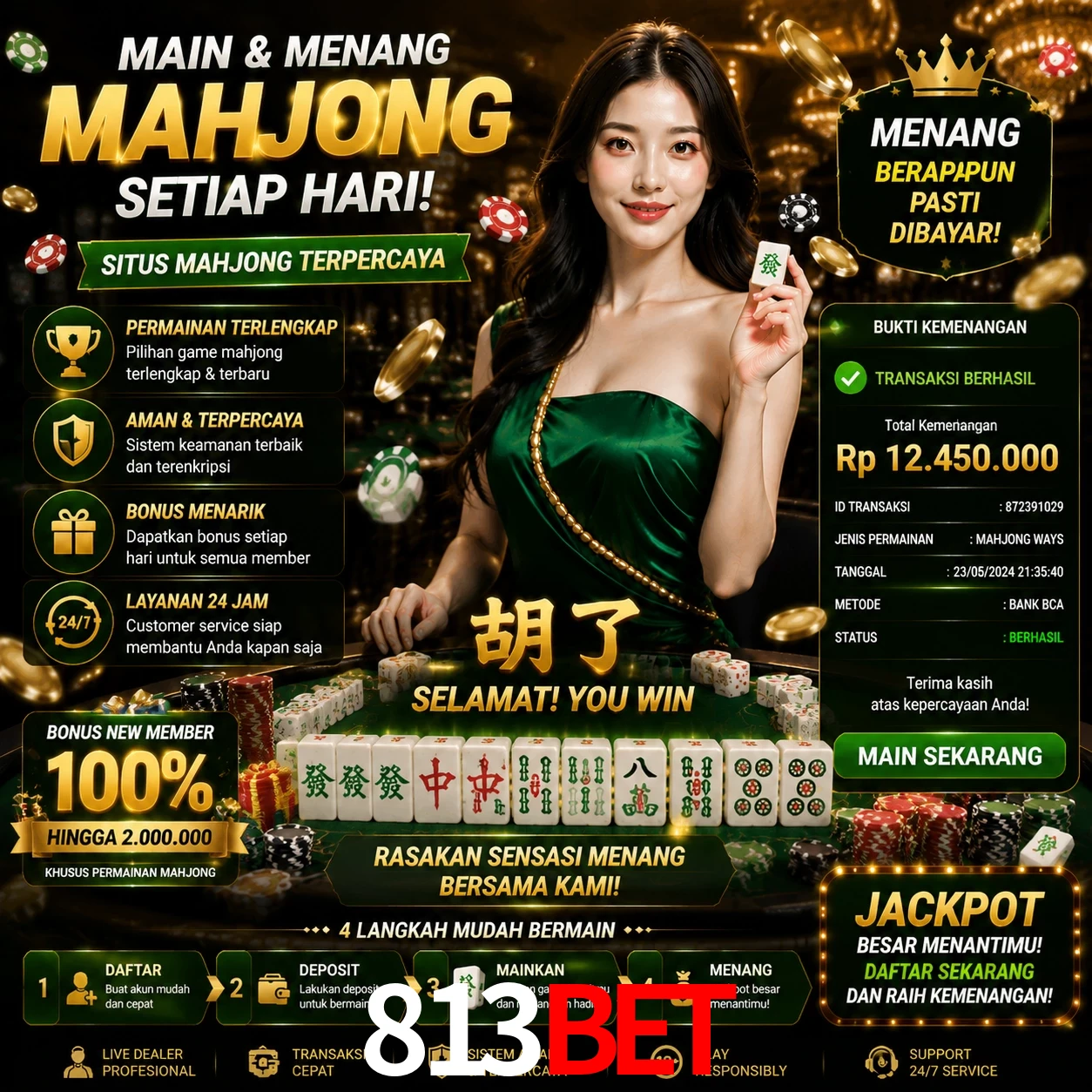 Ganhar e sacar na 813bet